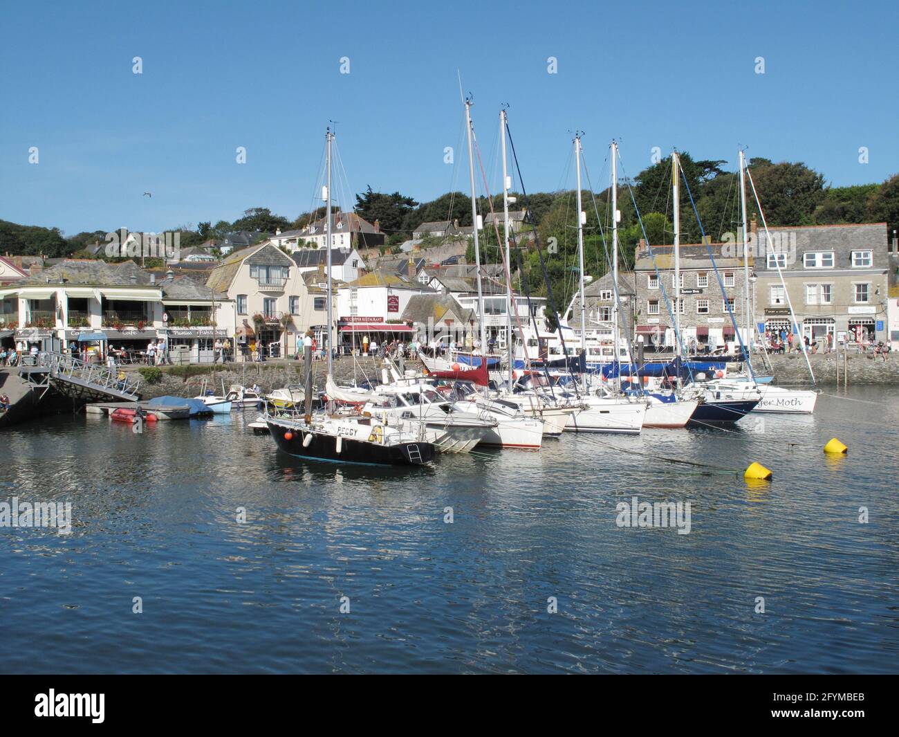 File photo dated 12/09/09 of the Cornish fishing village of Padstow. The average price of a home by the sea has increased by more than £24,000 over the past year, according to analysis. Issue date: Saturday May 29, 2021. Stock Photo