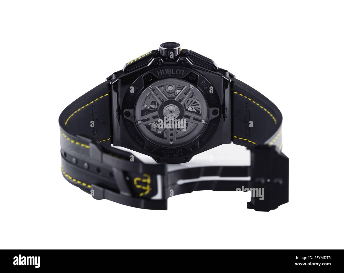 MANILA, PHILIPPINES May 24, 2017 Expensive luxury watch isolated on