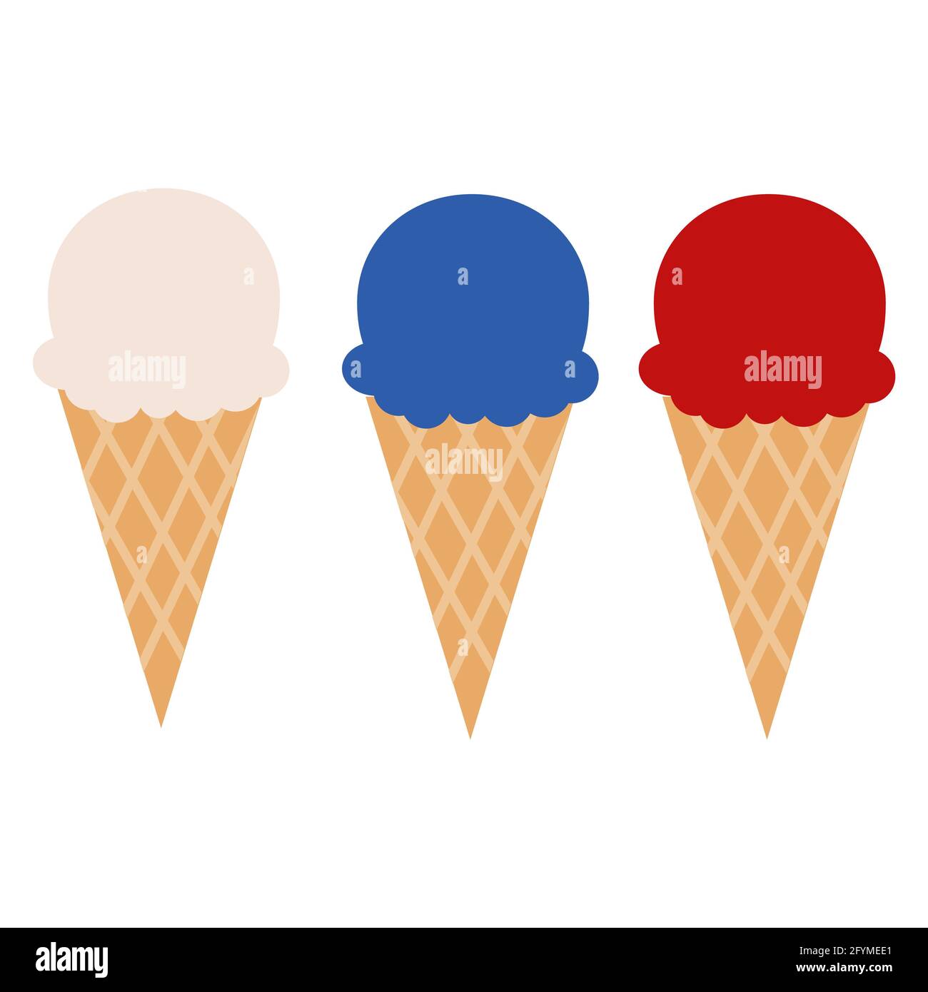 4th of july ice cream names