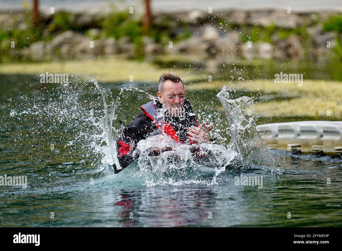 Raft pilot hi-res stock photography and images - Alamy