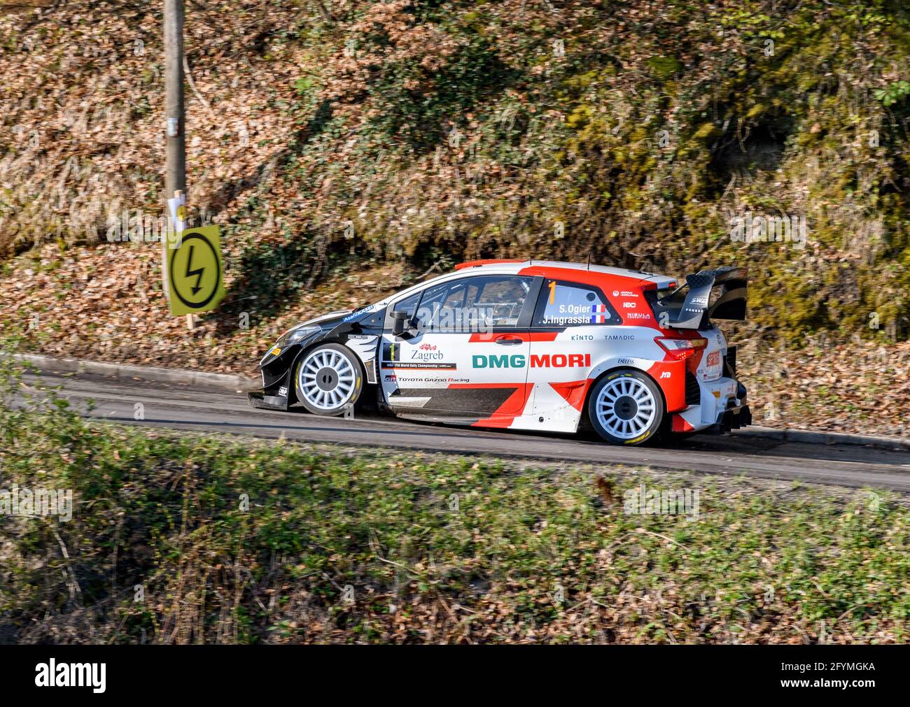 Toyota Yaris WRC 1 Rallye de Croatie 2021 Winner Ogier