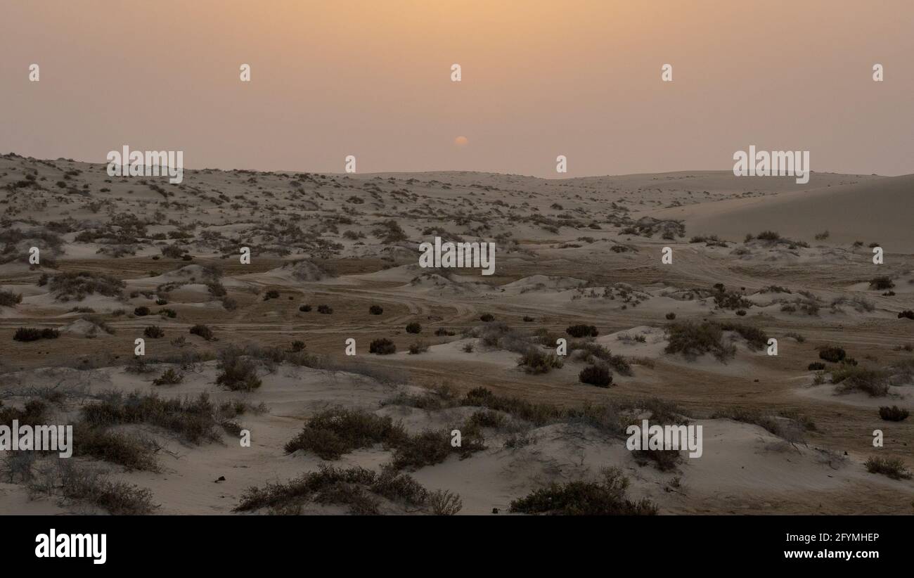 Qatar Desert High Resolution Stock Photography And Images Alamy