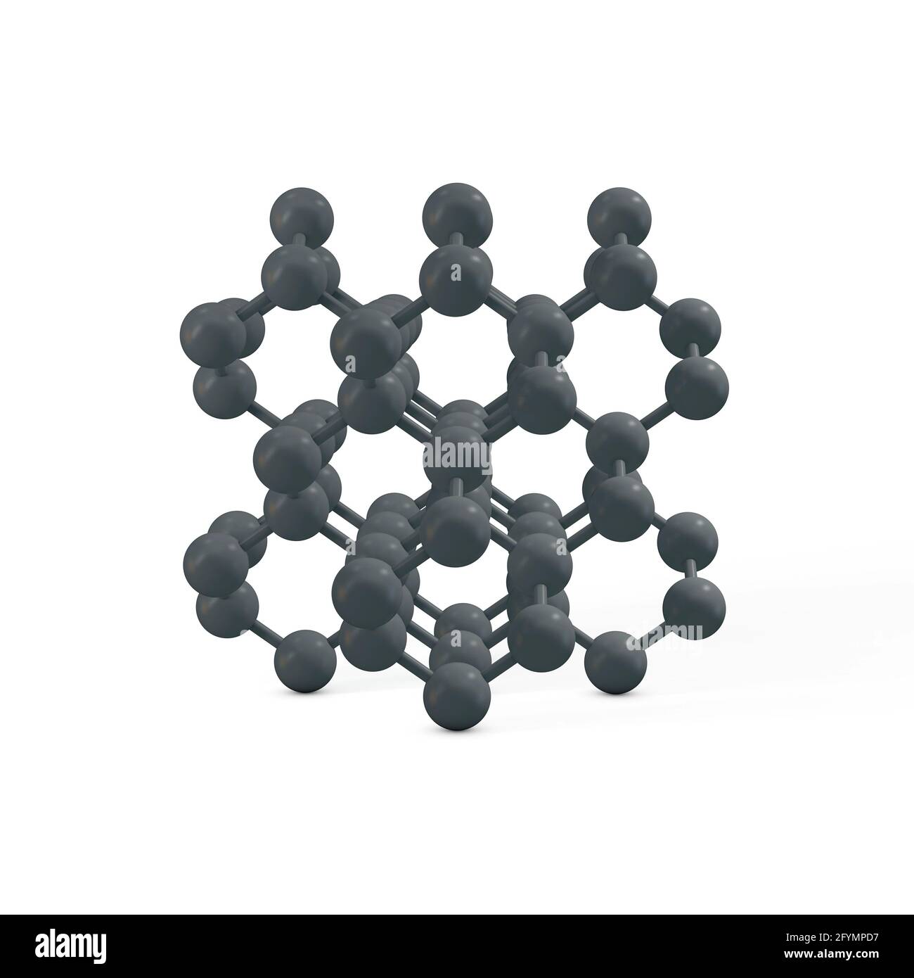 diamond structure vs graphite structure