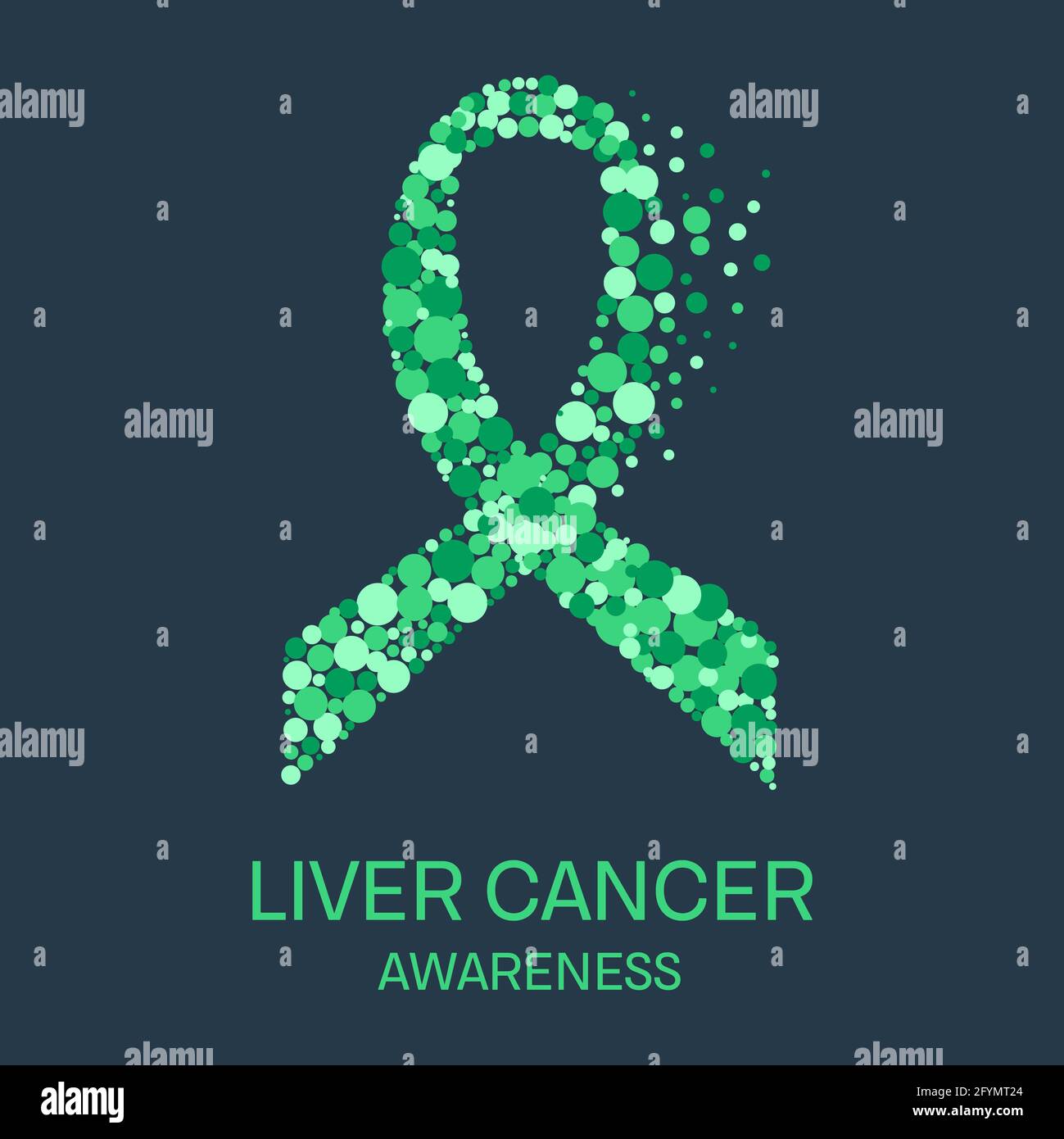 Liver cancer, conceptual illustration Stock Photo