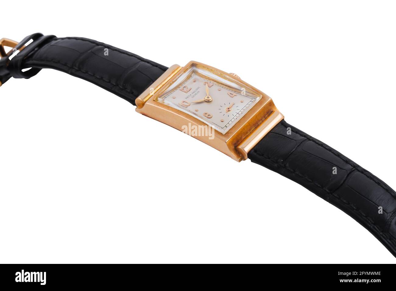 MANILA, PHILIPPINES Feb 11, 2016 Luxury expensive watch on white