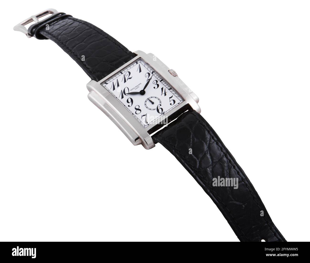 MANILA, PHILIPPINES Feb 11, 2016 Luxury expensive watch on white