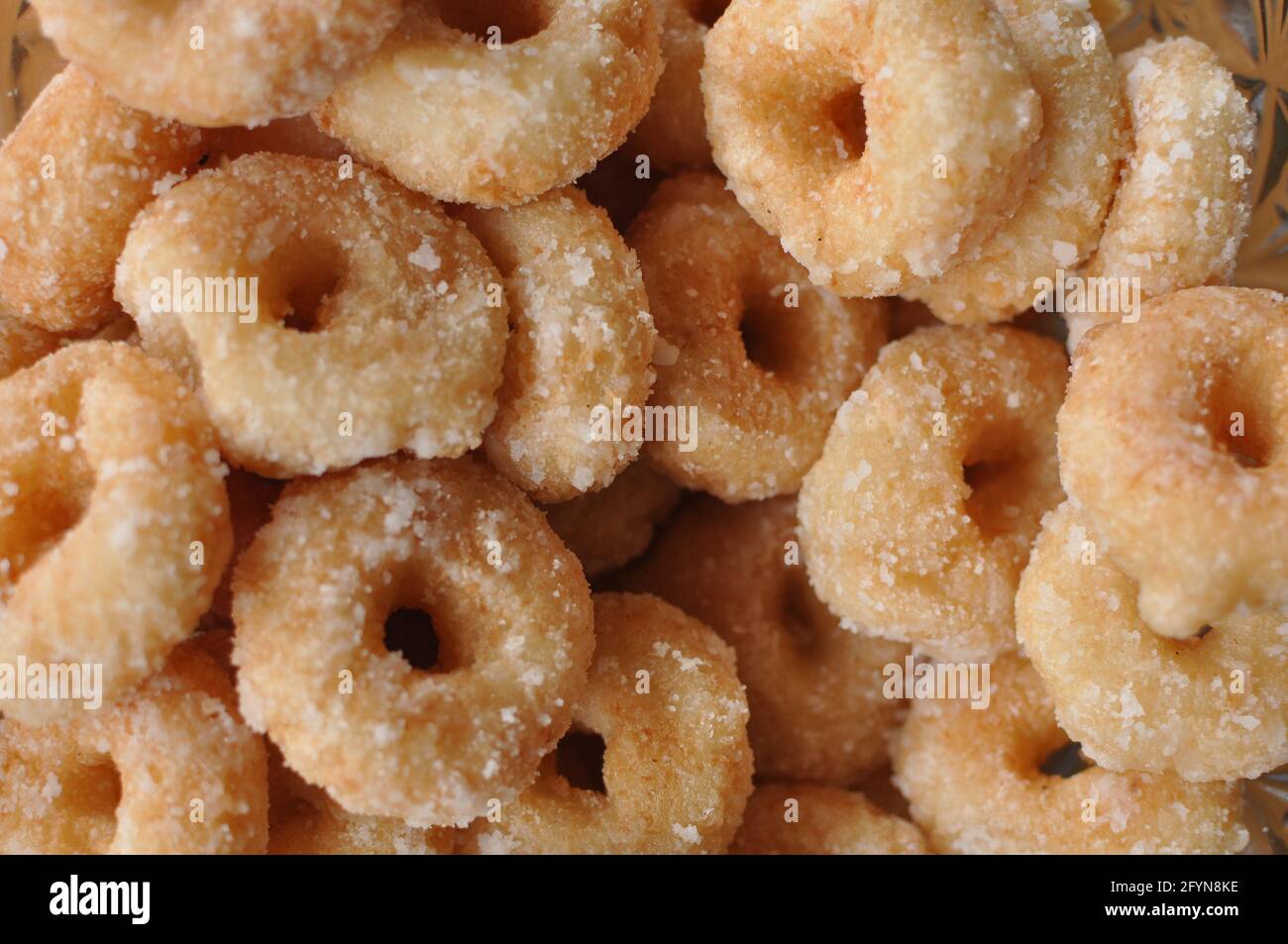 Sweet delicious food background Stock Photo