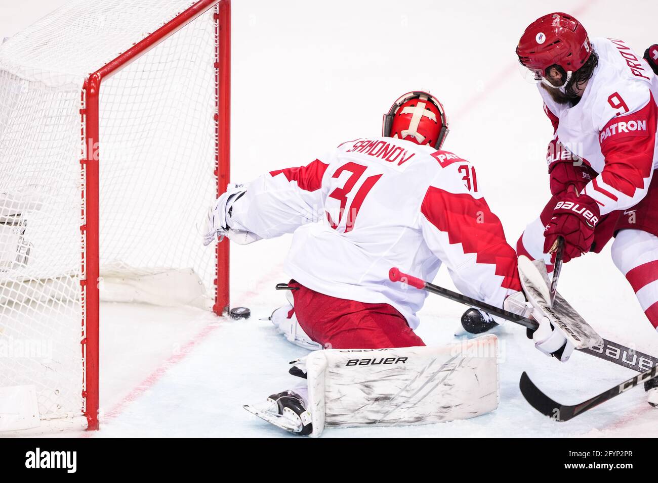 29.05.2021, Riga, Olympic Sports Centre, Switzerland vs Russia (2021 ...