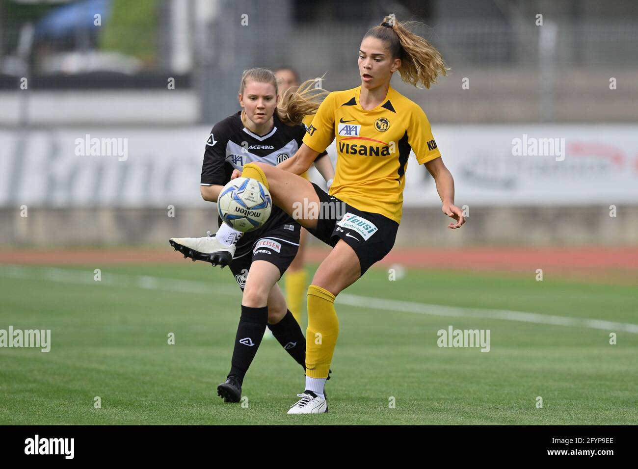 Lugano, Switzerland. 29th May, 2021. Stefanie De Alem da Eira (#64 Young  Boys) during the Axa Womens Super League match between FC Lugano and BSC  Young Boys at Cornaredo Stadium in Lugano,