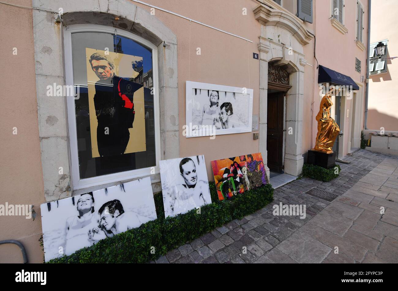 Illustrations of Saint Tropez. Art Gallery Saint Tropez, southeastern