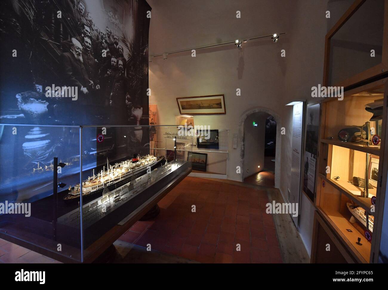 Illustrations of Saint Tropez. Citadel of SaintTropez Museum of