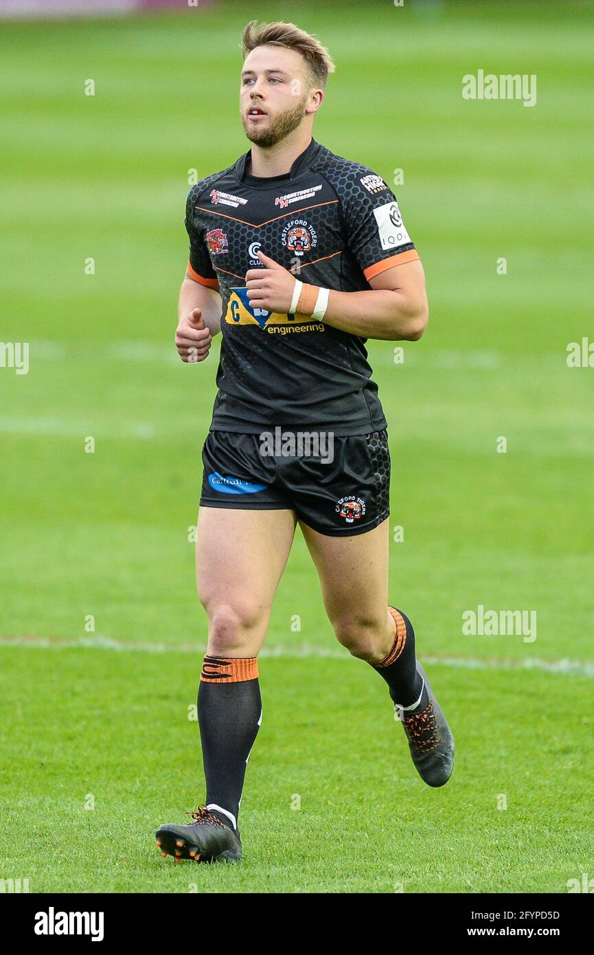 Castleford, England - 28 May 2021 -Danny Richardson of Castleford ...