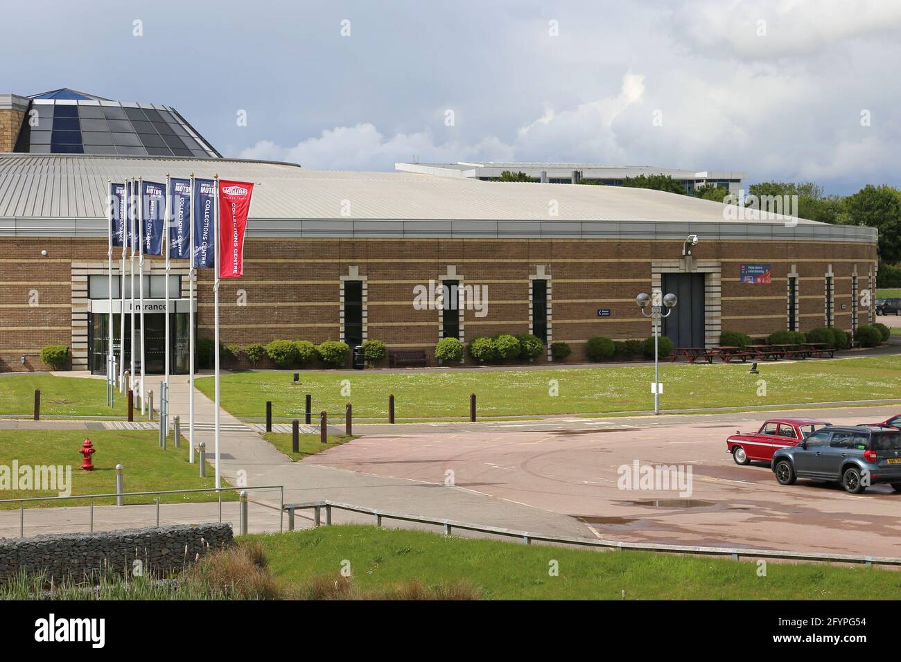 British Motor Museum, Banbury Road, Gaydon, Lighthorne Heath, Warwick, West Midlands, England, Great Britain, UK, Europe Stock Photo