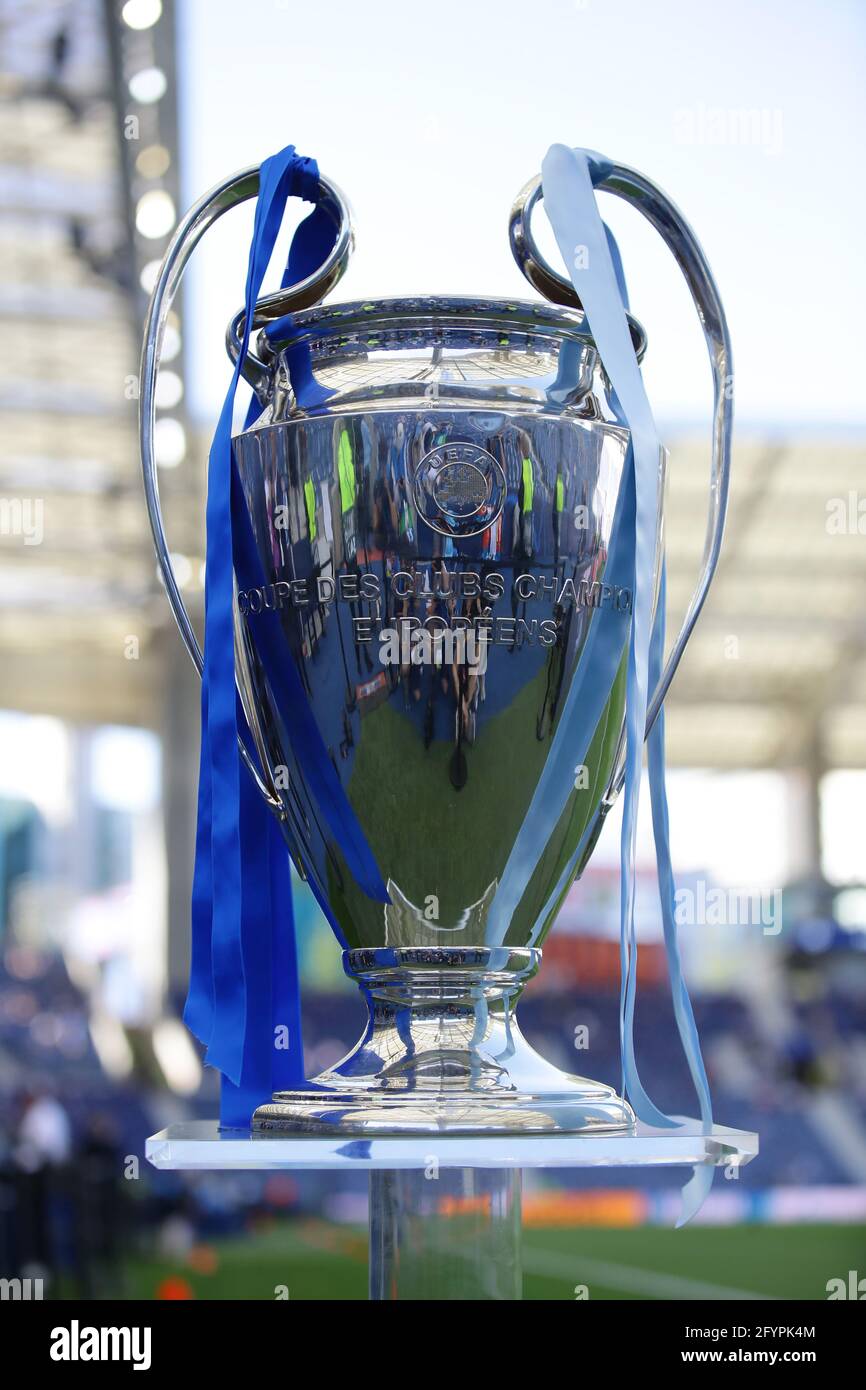 Porto Portugal 29th May 21 The Champions League Trophy Before The Uefa Champions League Match At The Estadio Do Dragao Porto Picture Credit Should Read David Klein Sportimage Stock Photo Alamy