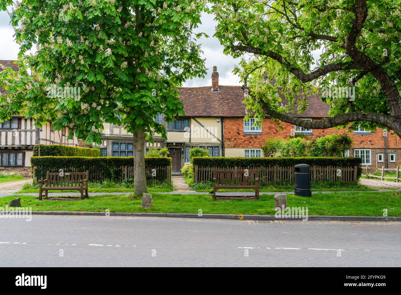 Headcorn high street hires stock photography and images Alamy