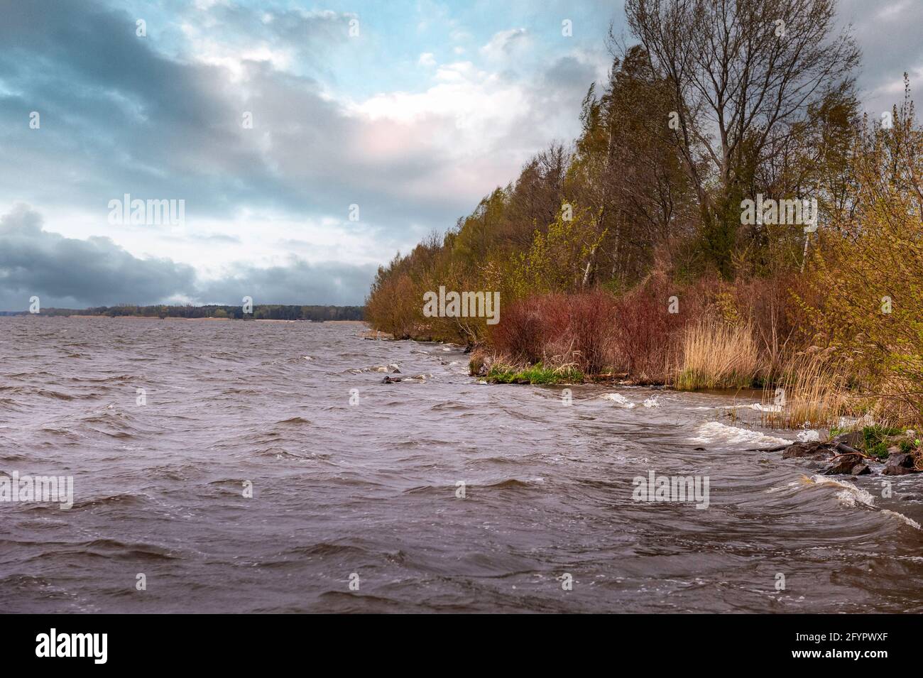 Lake in Poland Stock Photo Alamy