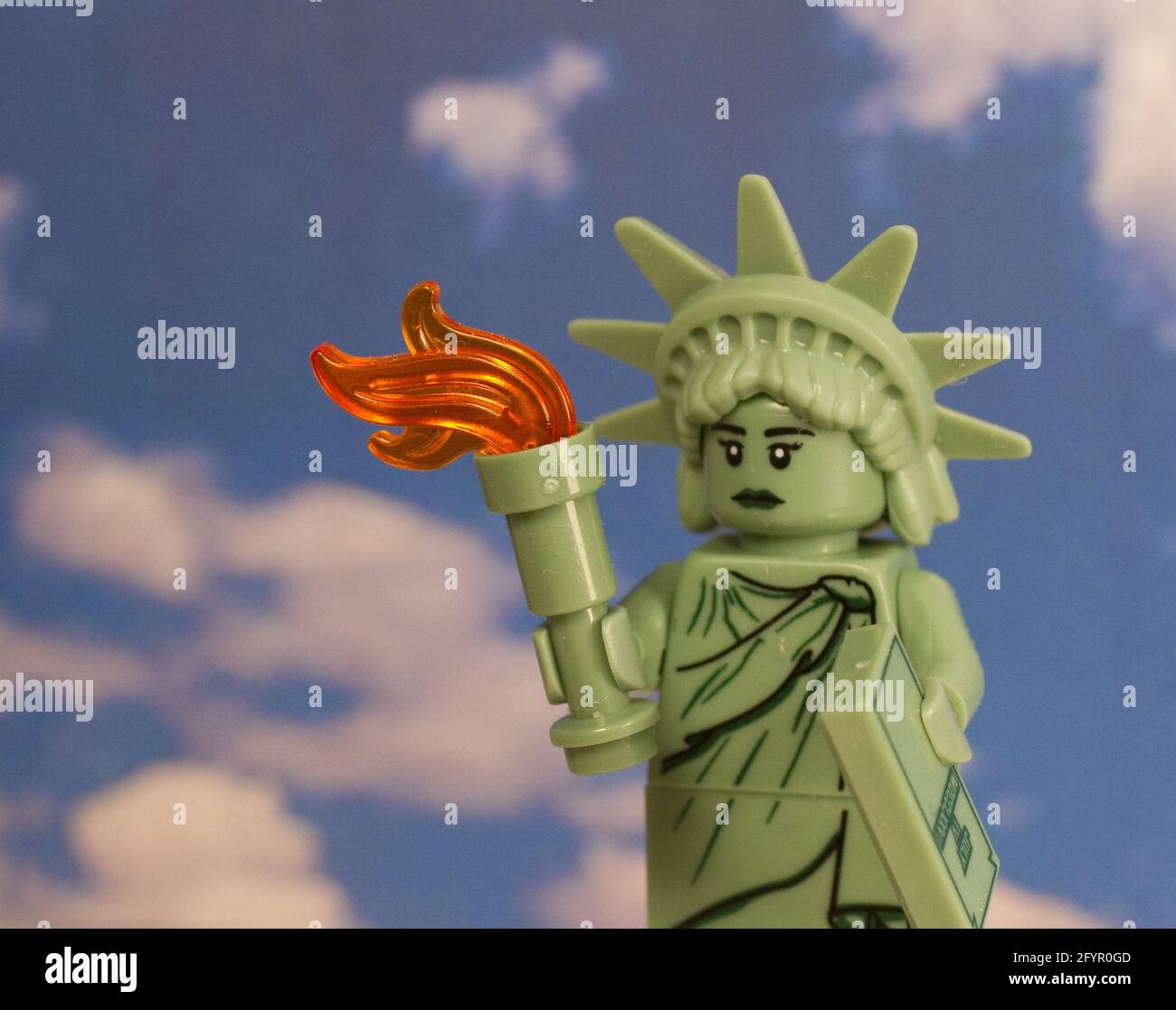 Lego statue of liberty hi-res stock photography and images - Alamy