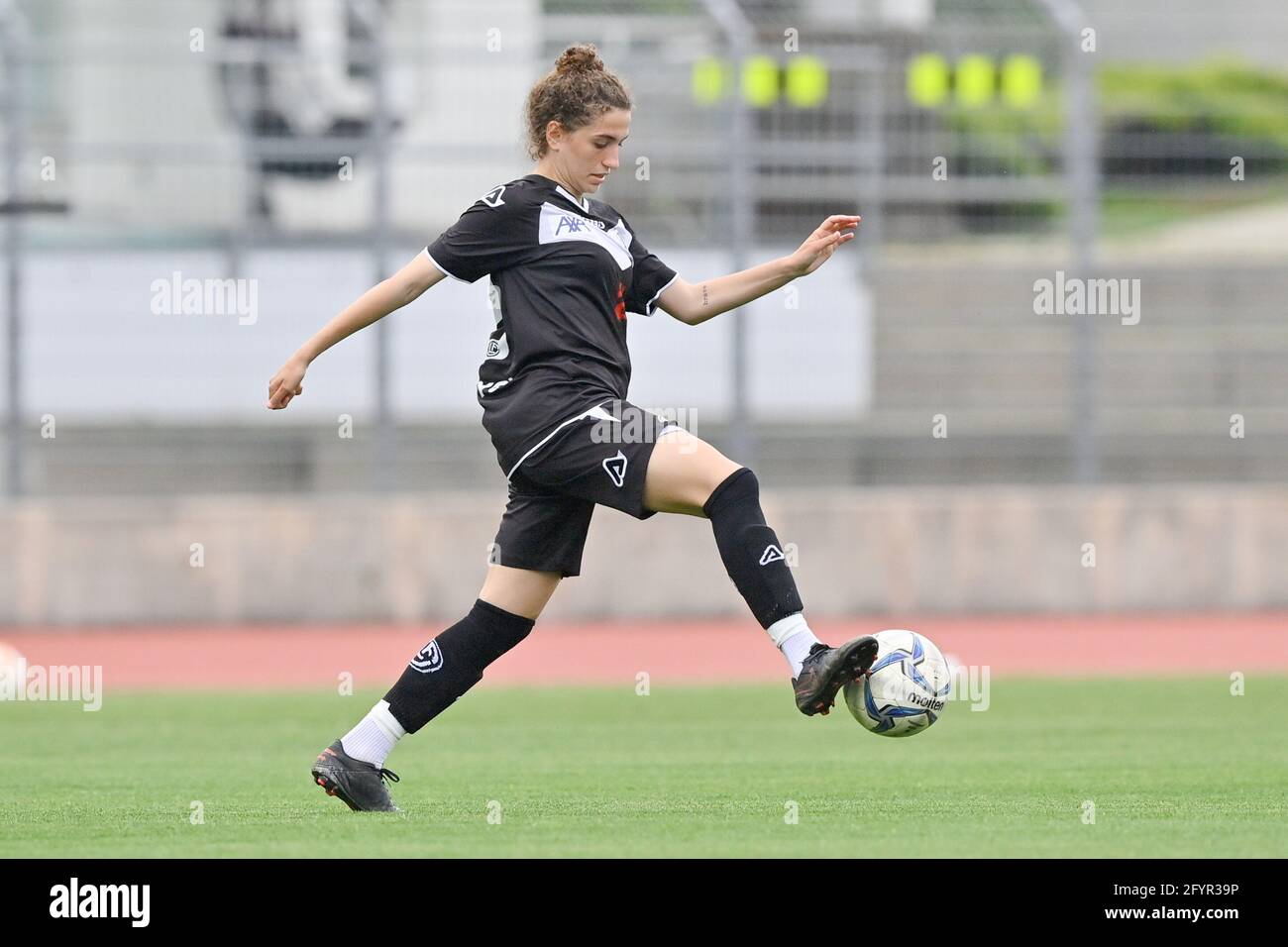 Lugano, Switzerland. 06th June, 2021. Chiara Cecotti (#13 FC Lugano) during  the playout Axa Womens Super League 2nd leg match between FC Lugano and  Thun Berner-Oberland at Cornaredo Stadium in Lugano, Switzerland