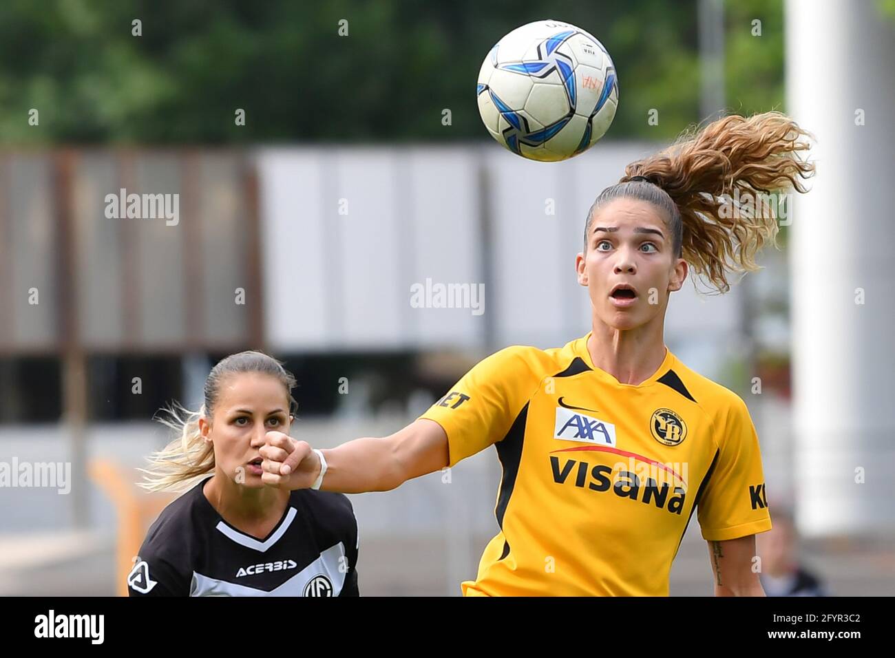 Lugano, Switzerland. 29th May, 2021. Stefanie De Alem da Eira (#64 Young  Boys) during the Axa Womens Super League match between FC Lugano and BSC  Young Boys at Cornaredo Stadium in Lugano,