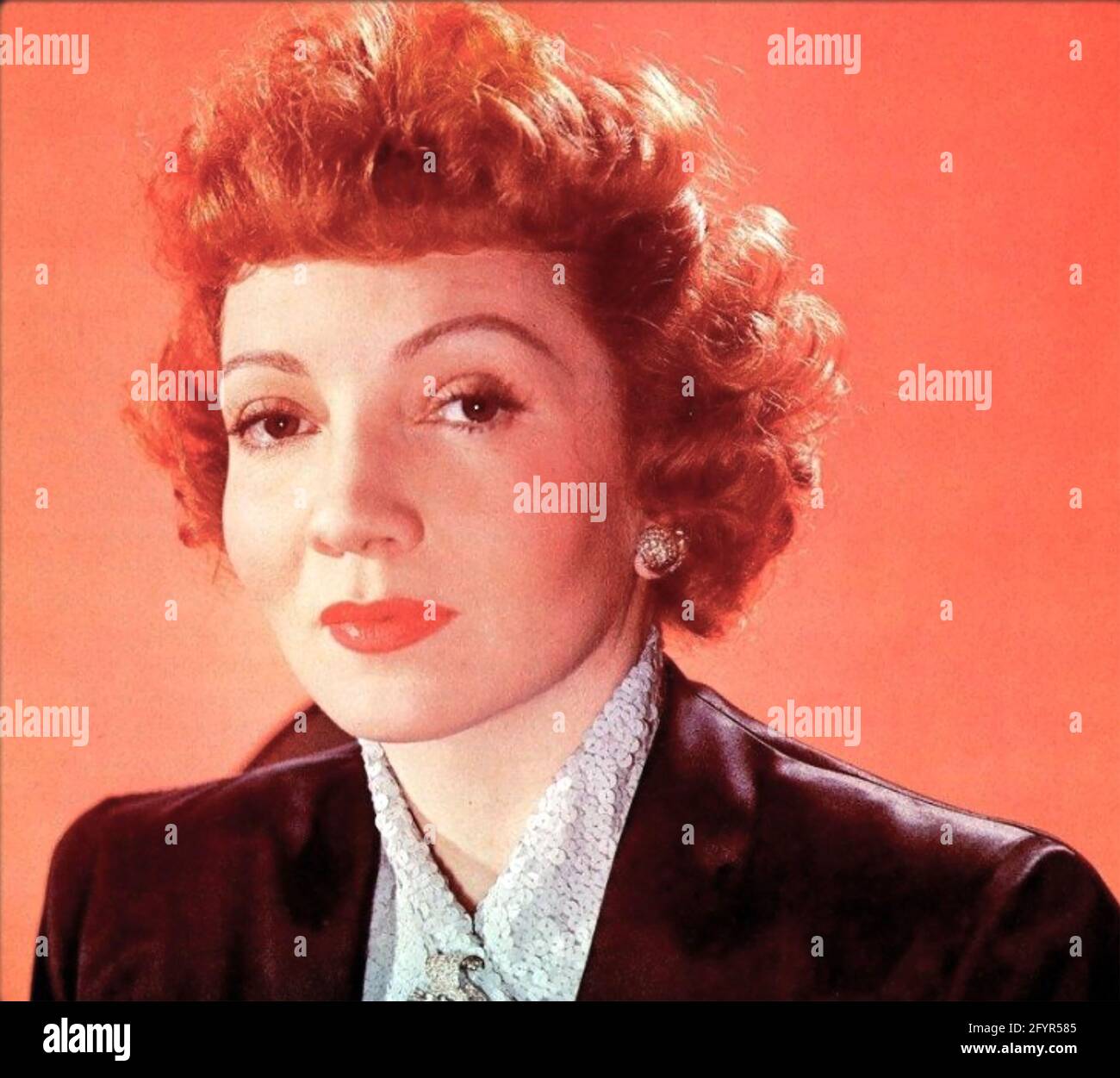 CLAUDETTE COLBERT (19031996) American stage and film actress about