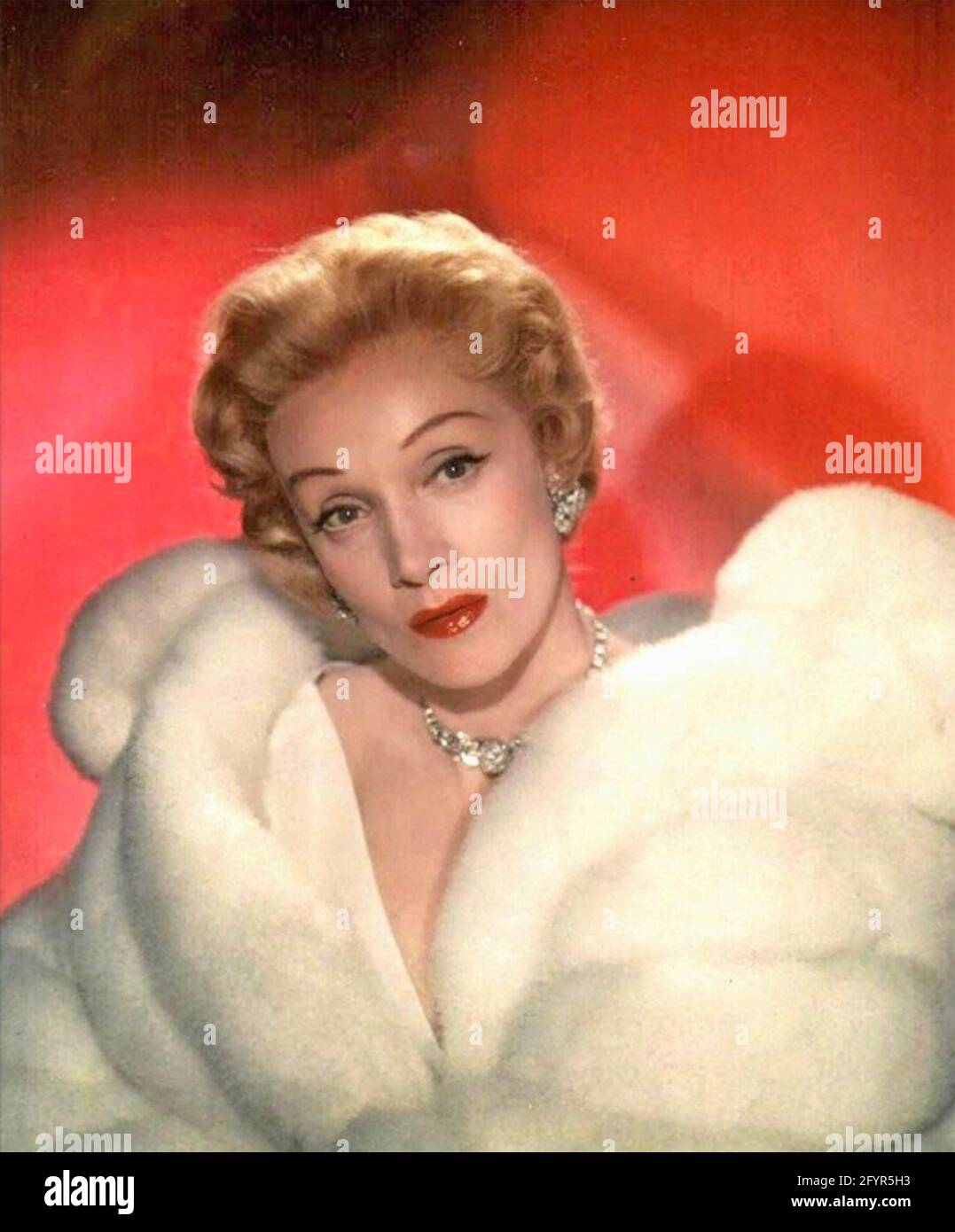 MARLENE DIETRICH (1901-1992) German-American film actress about 1960 Stock Photo