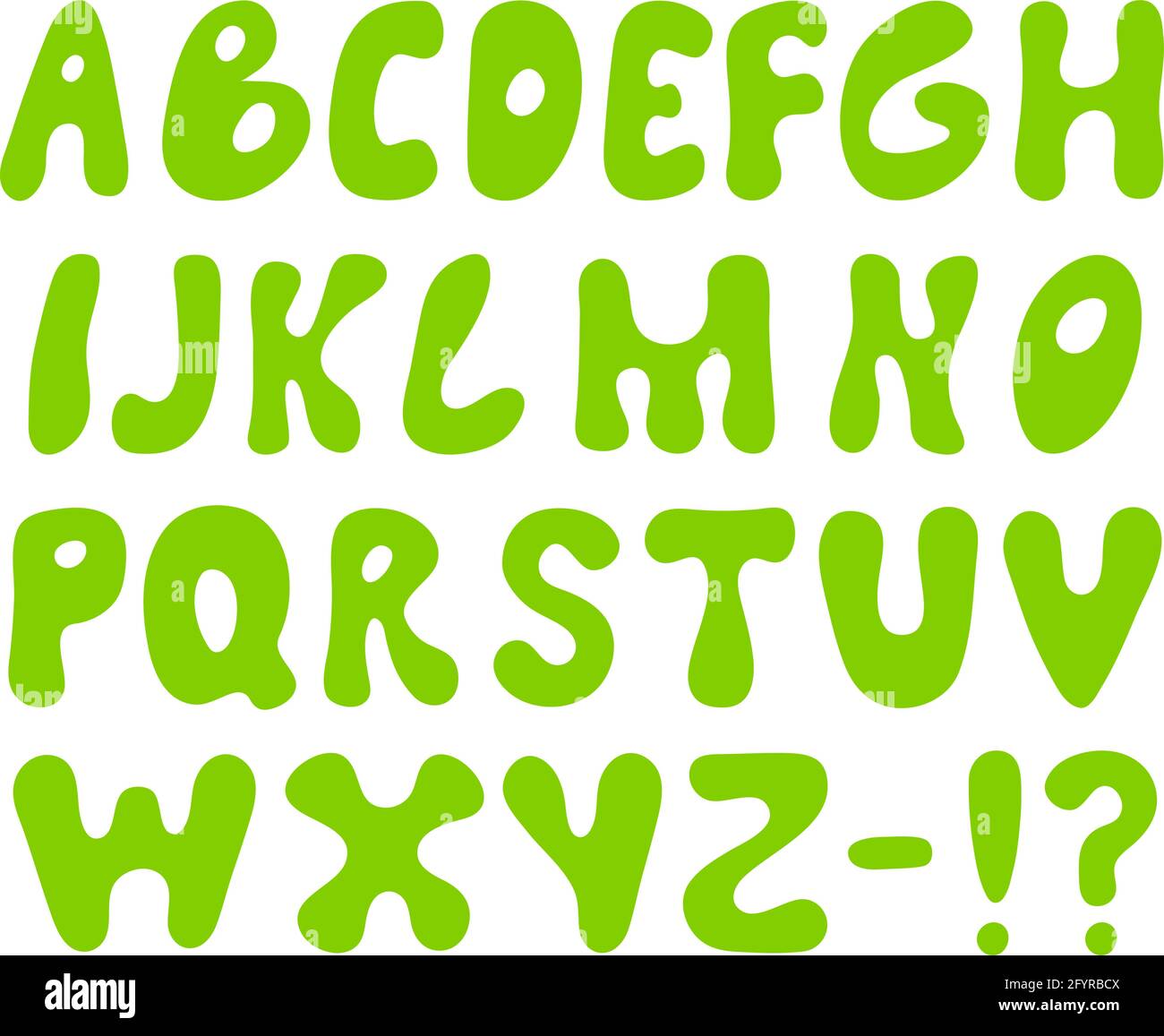Alphabet letters for kids. ABC vector Stock Vector Image & Art - Alamy
