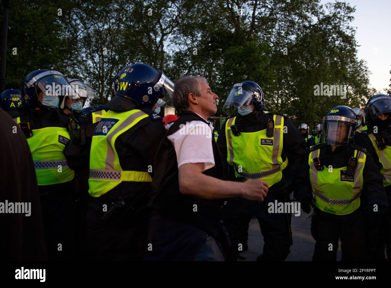 London, UK. 29th May, 2021. Unite For Freedom Protest, London, UK Credit: Yuen Ching Ng/Alamy Live News Stock Photo