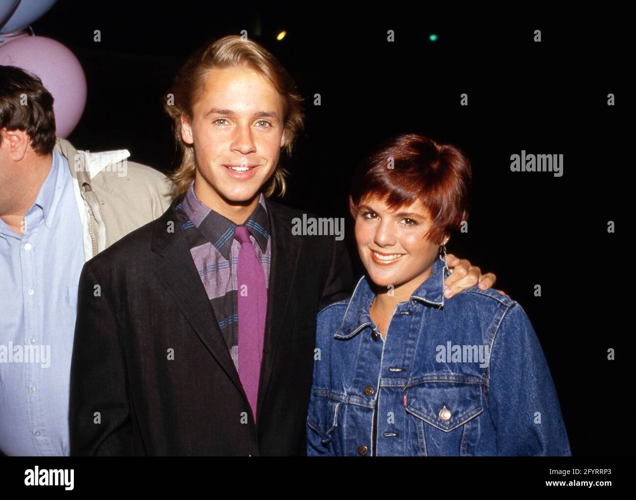 Chad Lowe and Babette Props Circa 1980's. Credit: Ralph Dominguez ...
