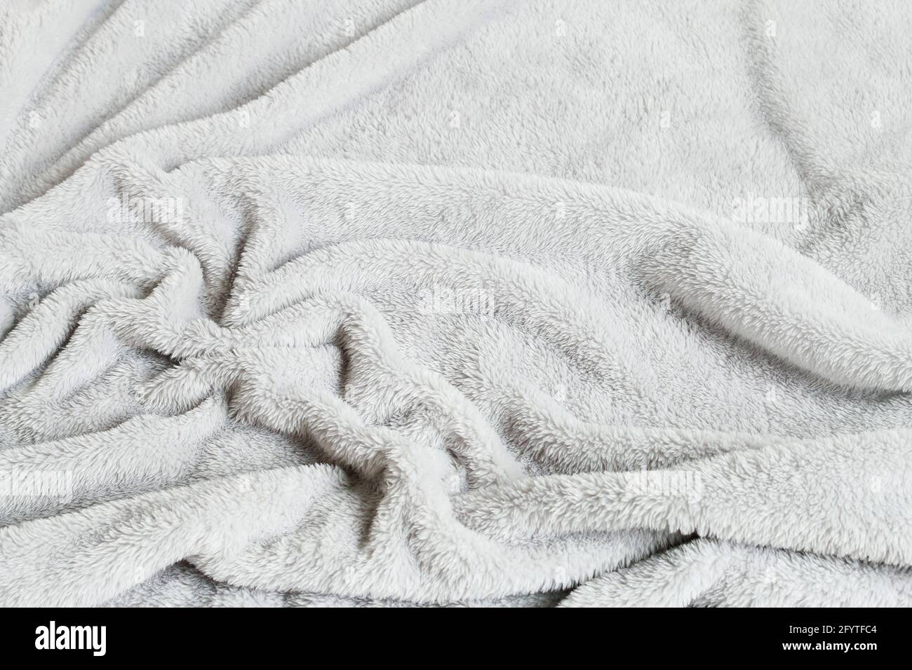 Grey blanket on white hi-res stock photography and images - Alamy