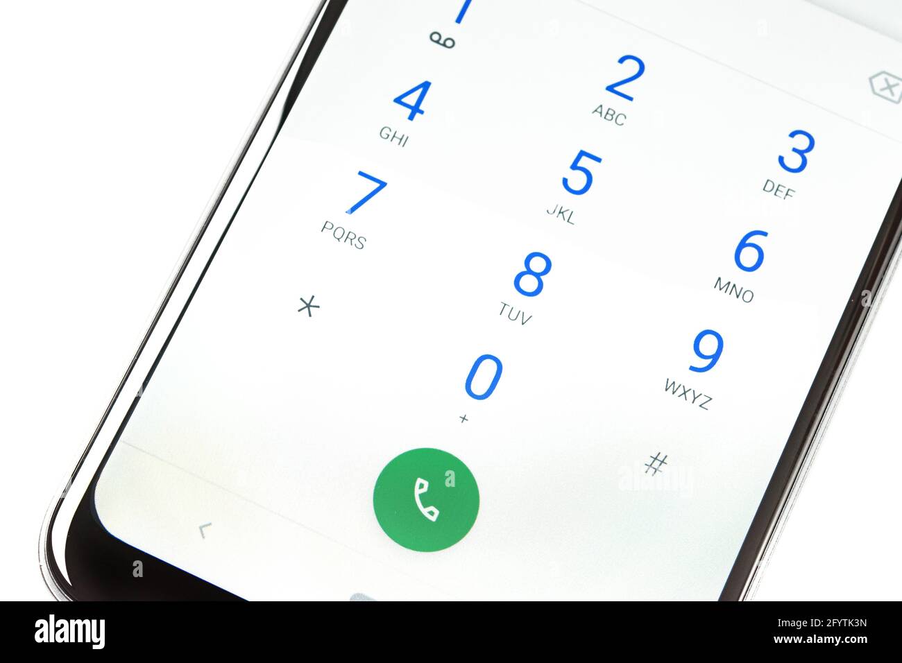 Smartphone phone number pad hi-res stock photography and images - Alamy