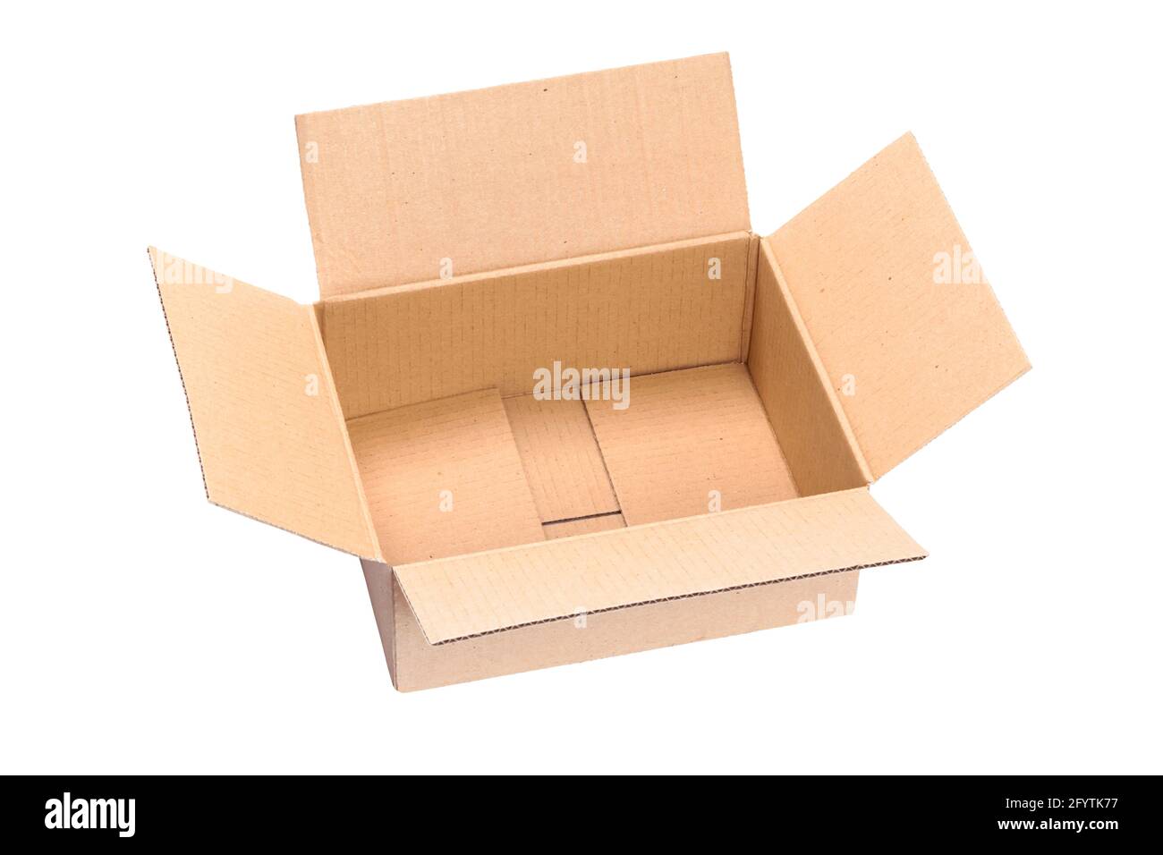 open cardboard box png