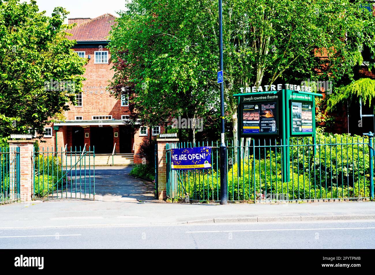 Joseph Rowntree Theatre, York, England Stock Photo Alamy