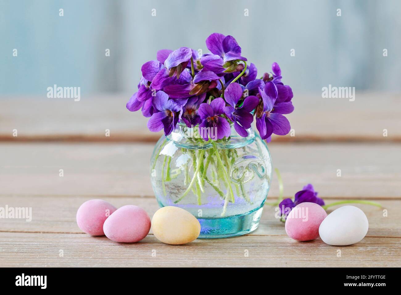 Tiny Easter Egg Vases