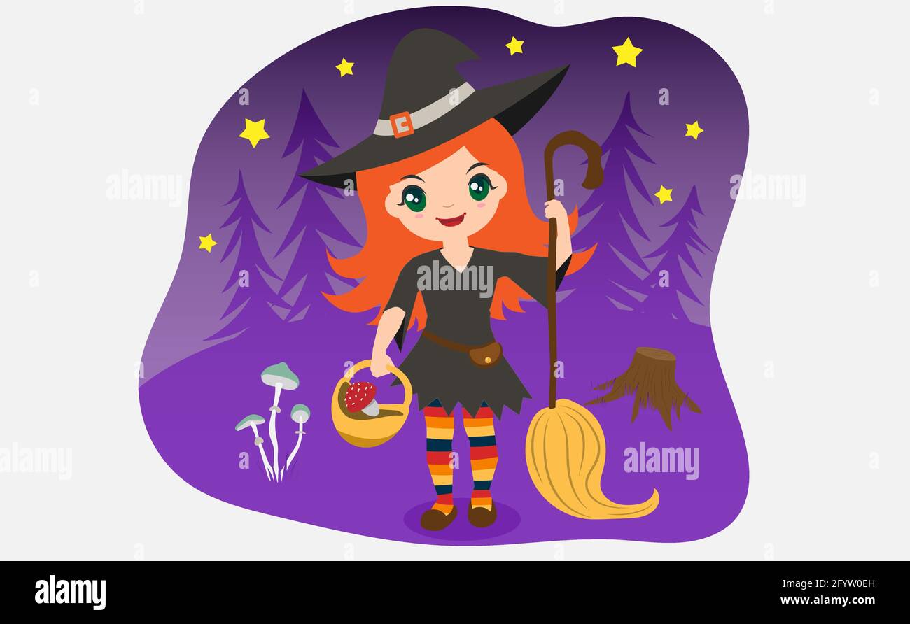 Mushroom in woods autumn Stock Vector Images Alamy Mushroom in woods autumn Stock Vector Images Alamy