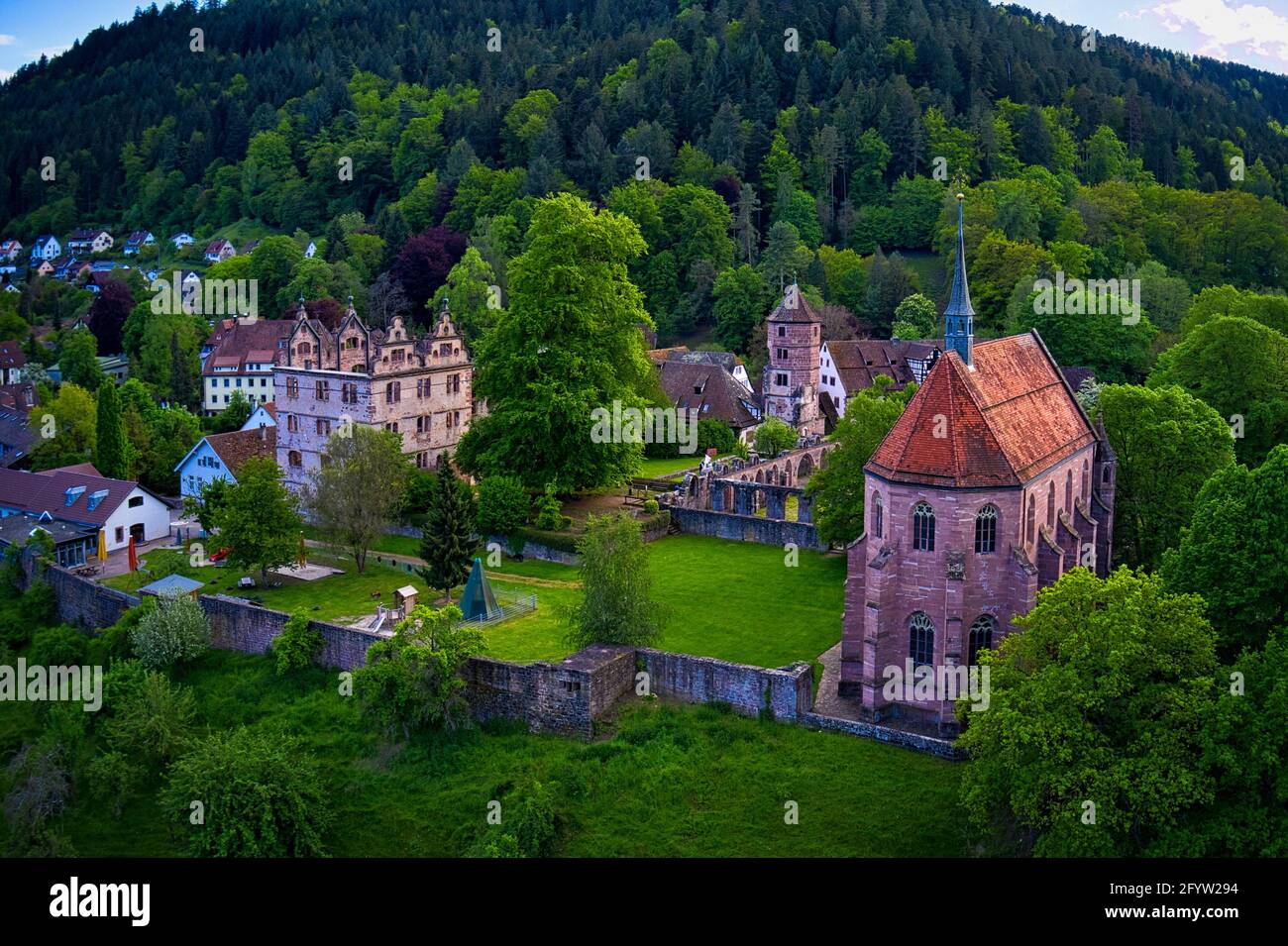 Hirsau Calw Schwarzwald Black Forest Germany Stock Photo