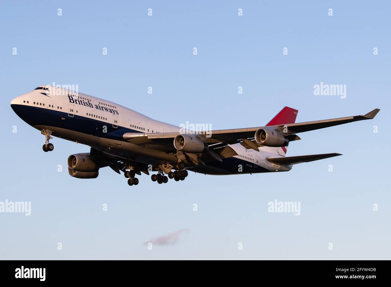 2/23 new! 英国／Boeing747 ブリティッシュ・エアウェイズ