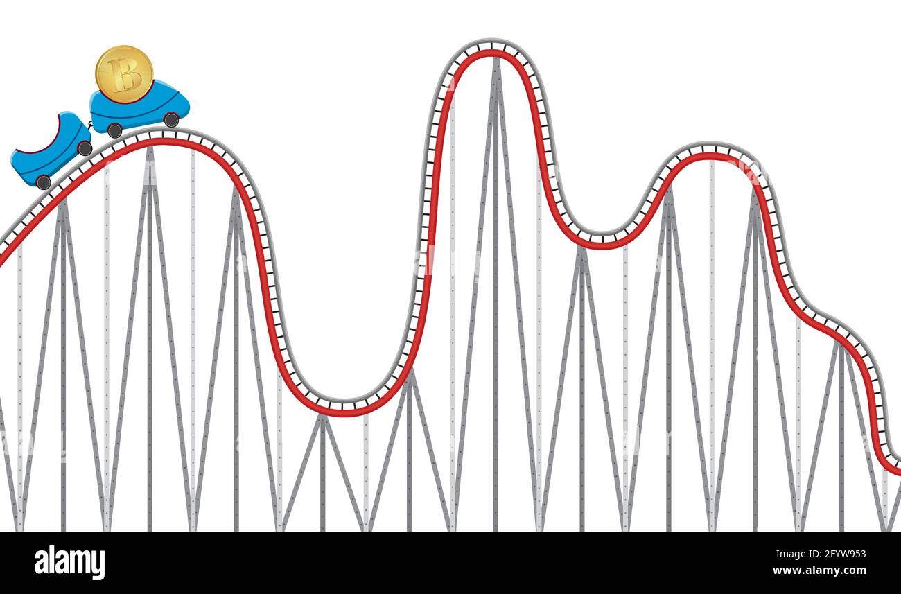 Roller coaster graph hi-res stock photography and images - Alamy