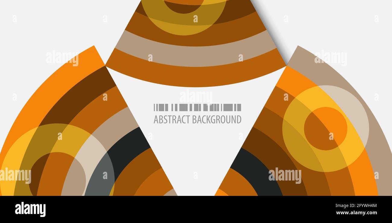 Abstract colorful background template with blended strips Stock Vector
