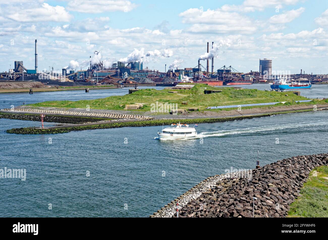 Tata steel factory in Ijmuiden, Netherlands Stock Photo - Alamy