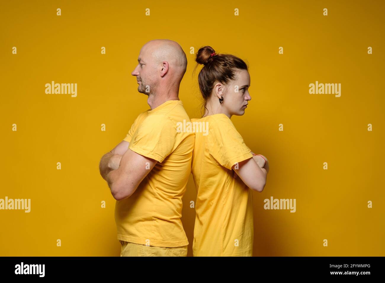 Woman sad man background hi-res stock photography and images - Alamy