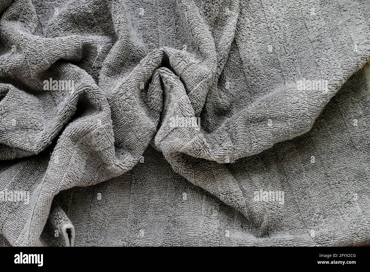 Soft towel fabric. Graphic resources Stock Photo