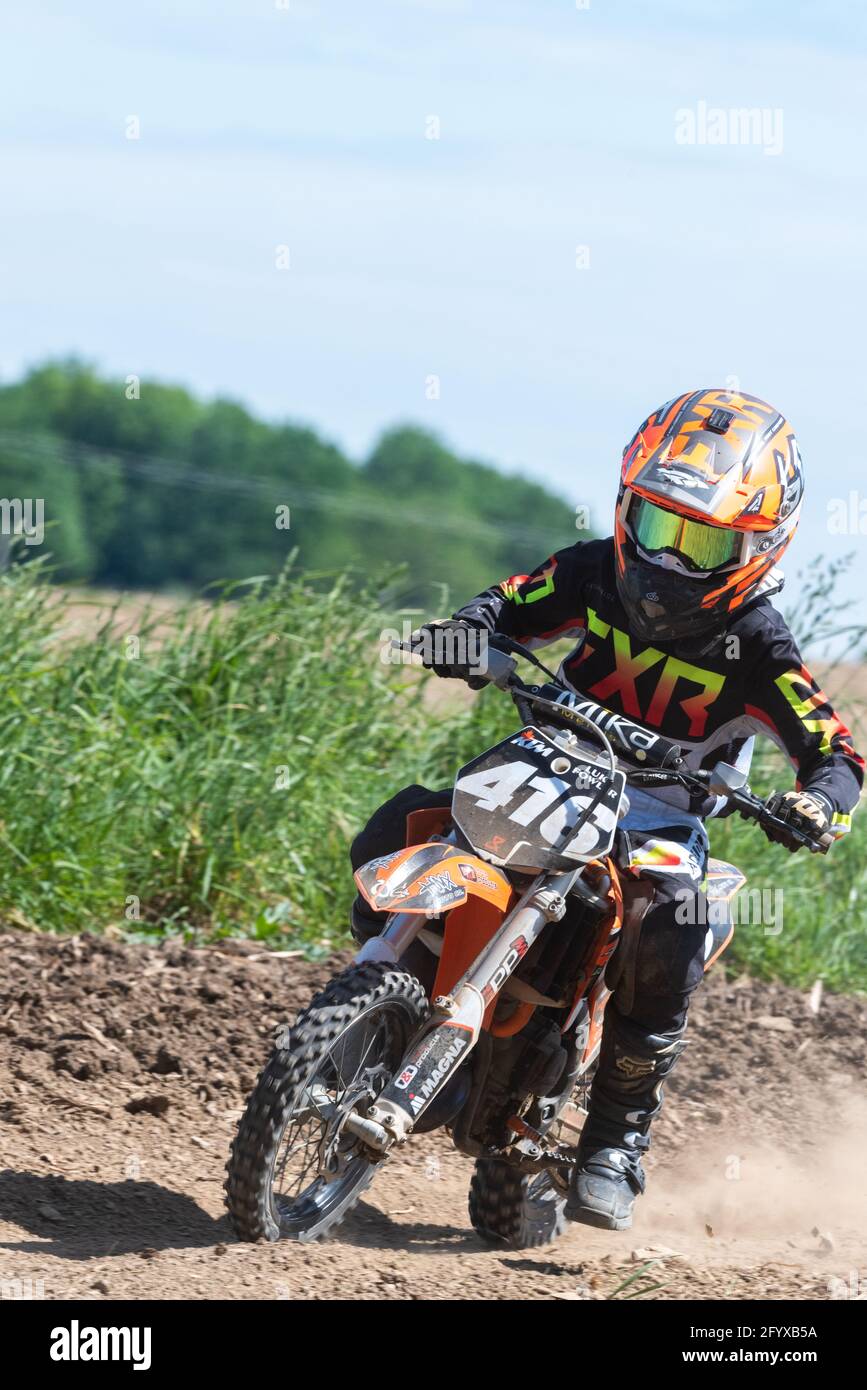 Kids motocross hot sale