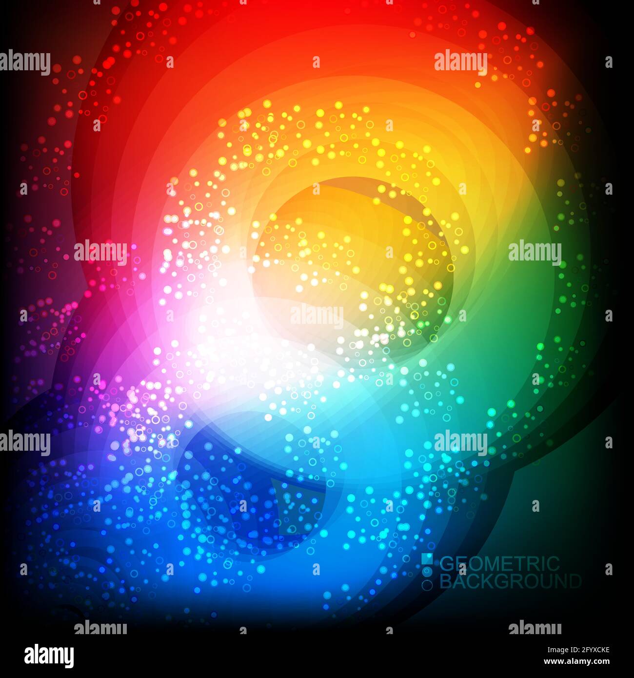 Modern colorful abstract geometry background Stock Vector