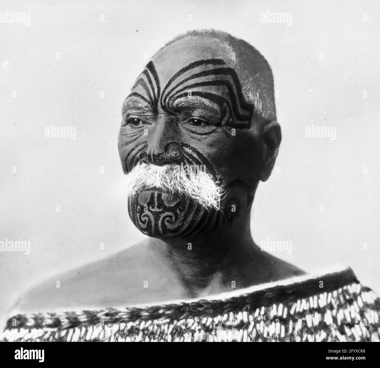 Traditional Maori Face Tattoos
