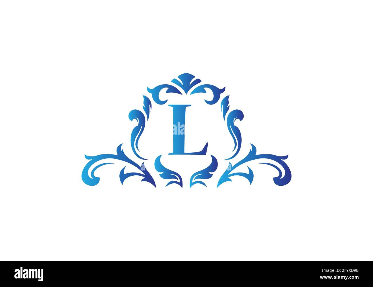 Download Monogram Letters L Floral Alphabet Monogram Initials Perfectly For Wedding Invitations Greeting Card Logo And Other Design Stock Vector Image Art Alamy