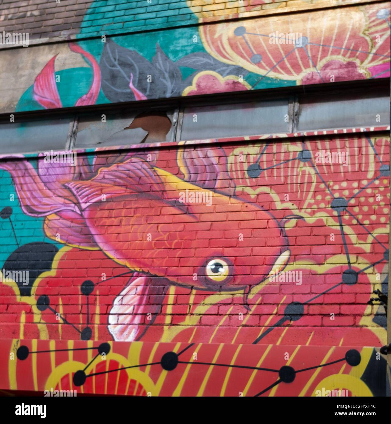 Birmingham Graffiti, the Urban art of Bimingham in the West Midlands