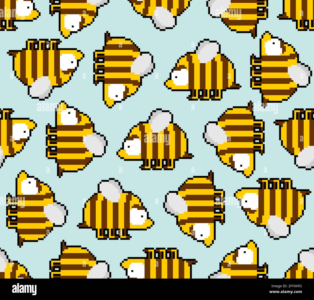 Bee Pixel Art Gif | sincovaga.com.br