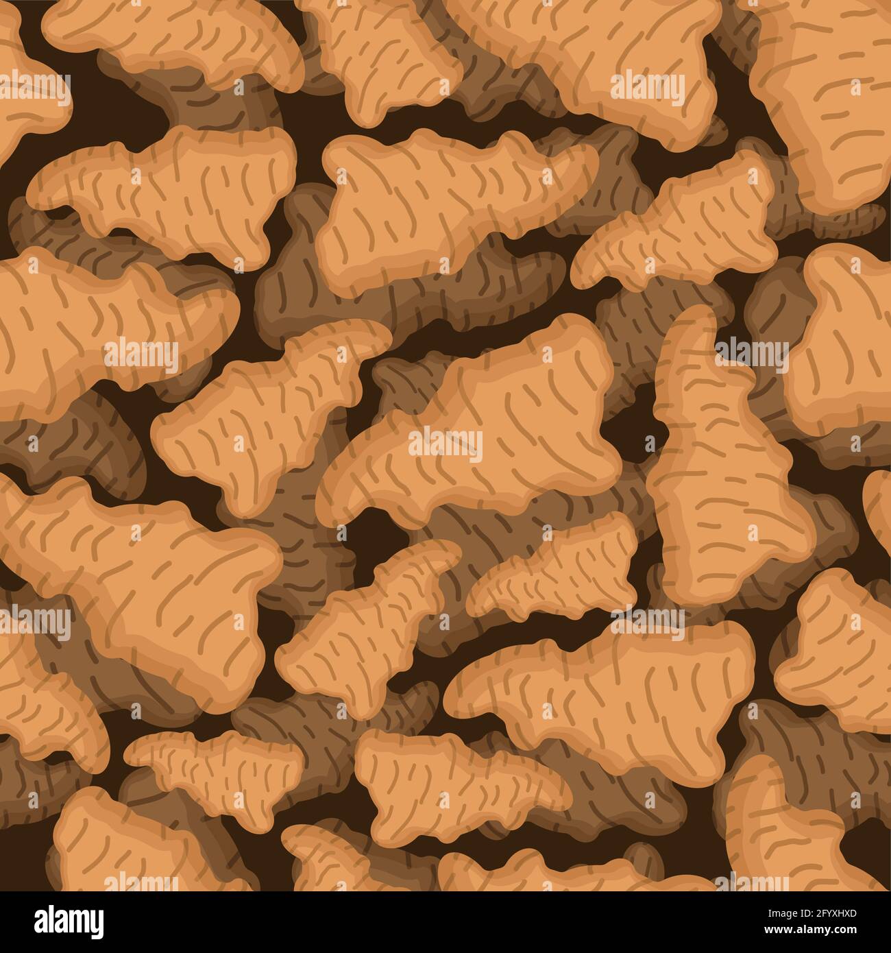 Jerusalem artichoke pattern seamless. Topinambur tuber vector ...