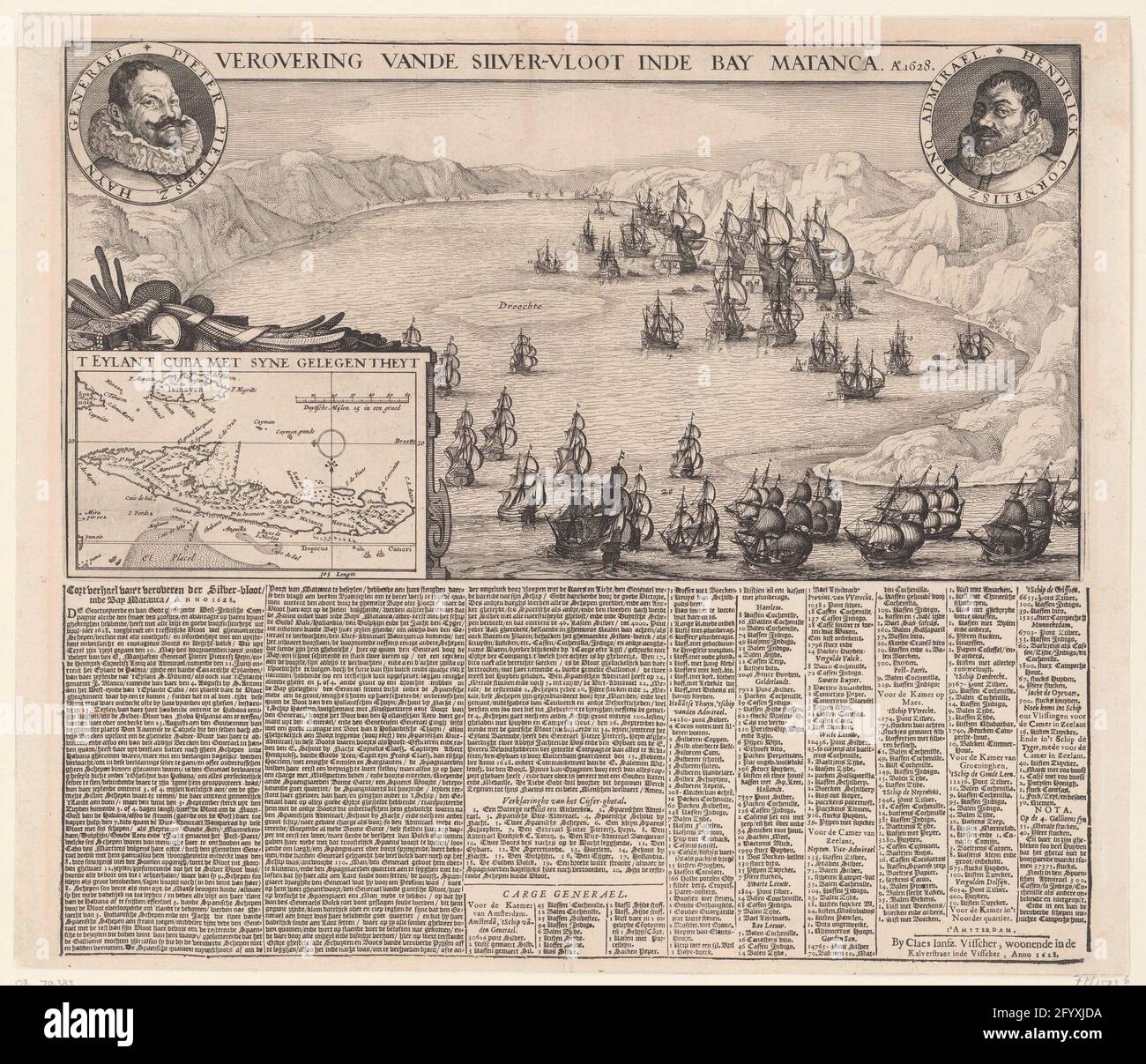 Cuba map 17th century hi-res stock photography and images - Alamy