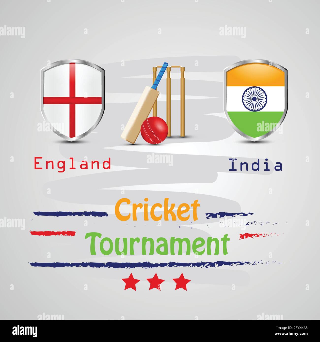 Cricket Sport Background Stock Vector